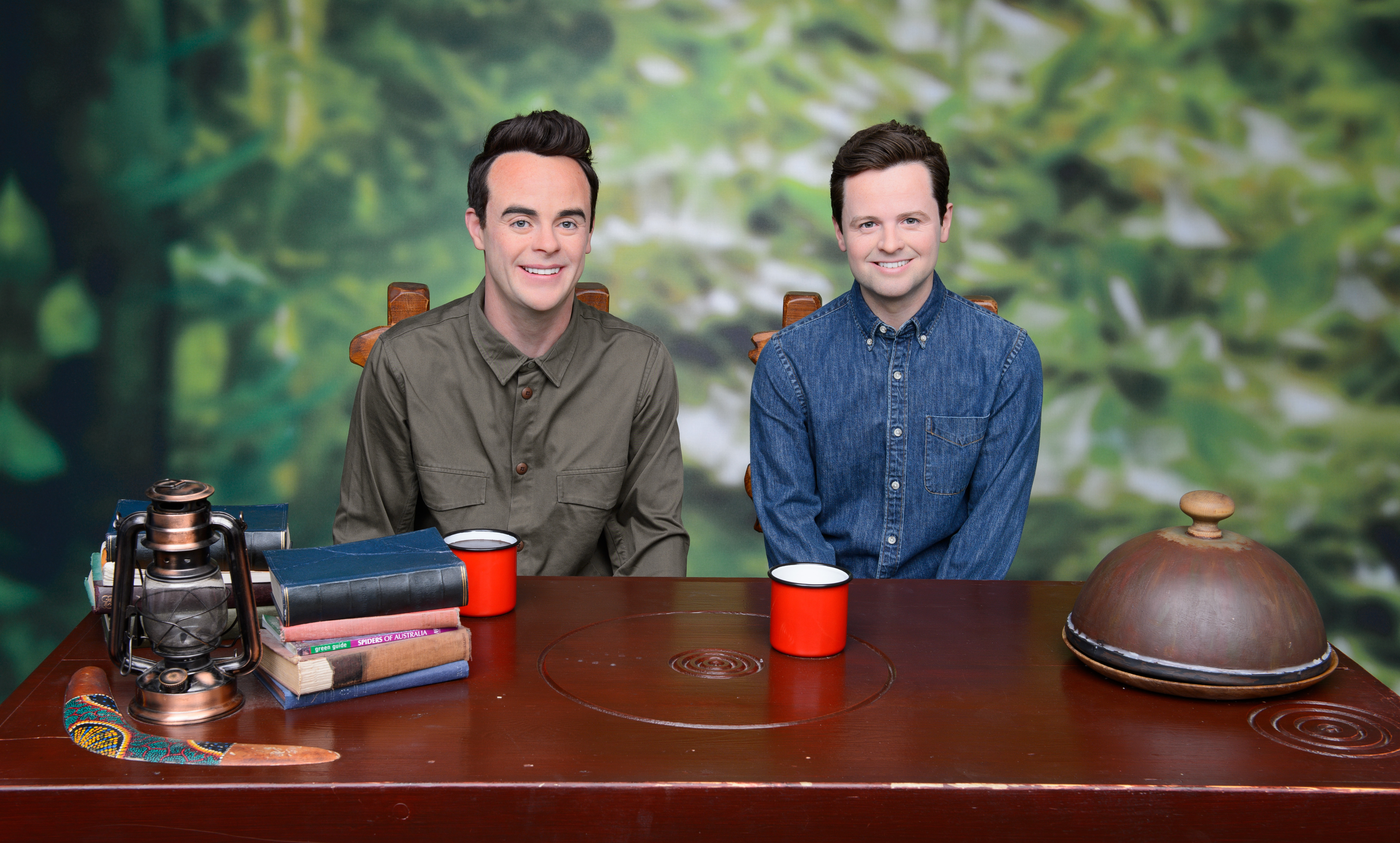 Ant and Dec wax figures at Madame Tussauds Blackpool