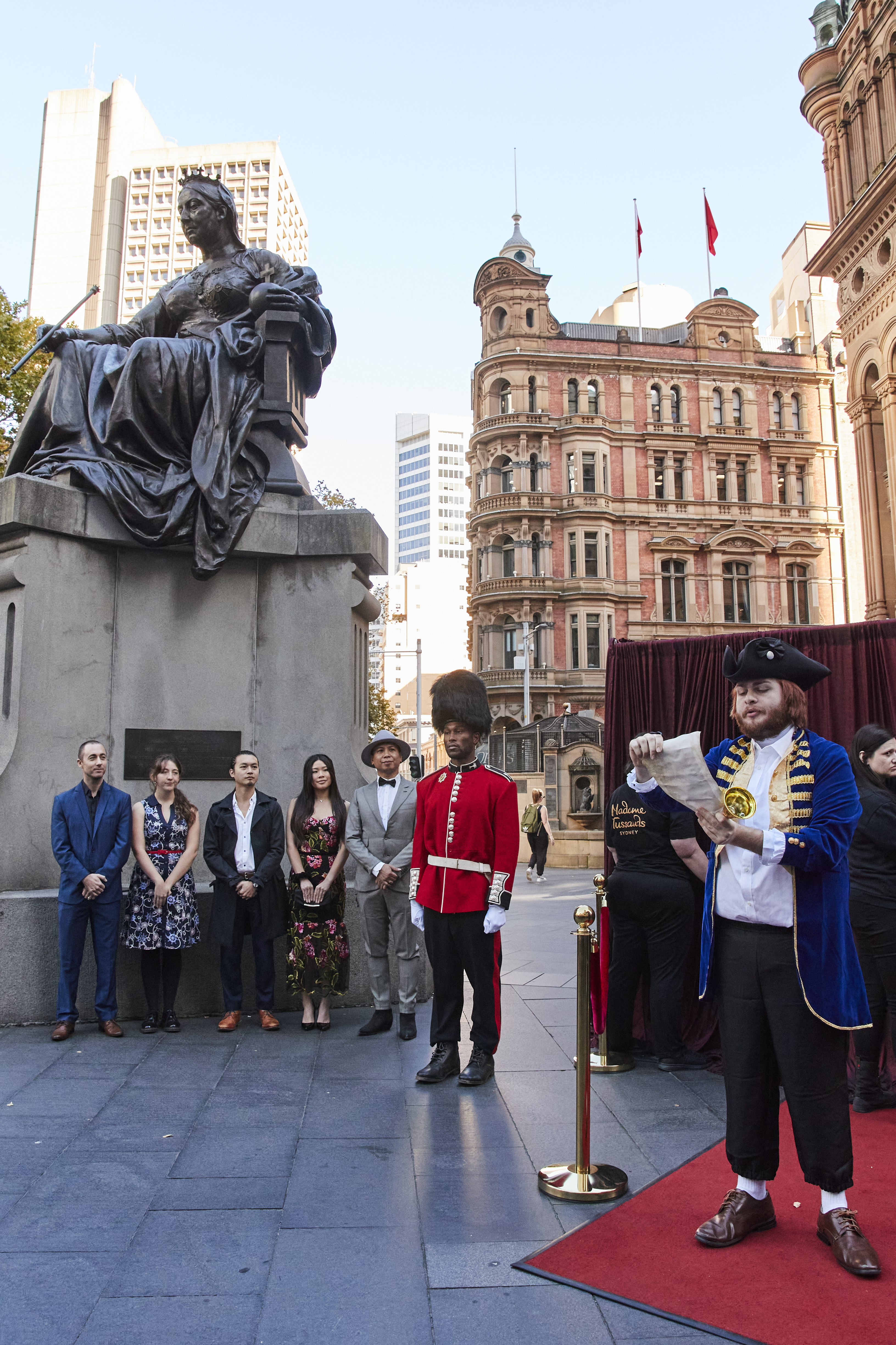 Town Crier Alexander Smith Announce King Charles III To Take The Throne 3 Madame Tussauds Sydney
