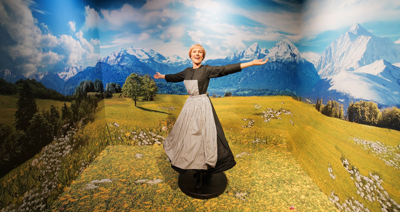 Julie Andrews' wax figure at Madame Tussauds Vienna
