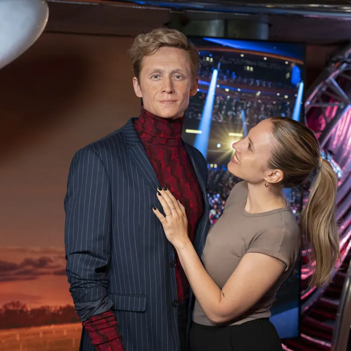 Matthias Schweighöfer im Madame Tussauds Berlin