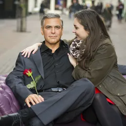 Triff die Wachsfigur von George Clooney
