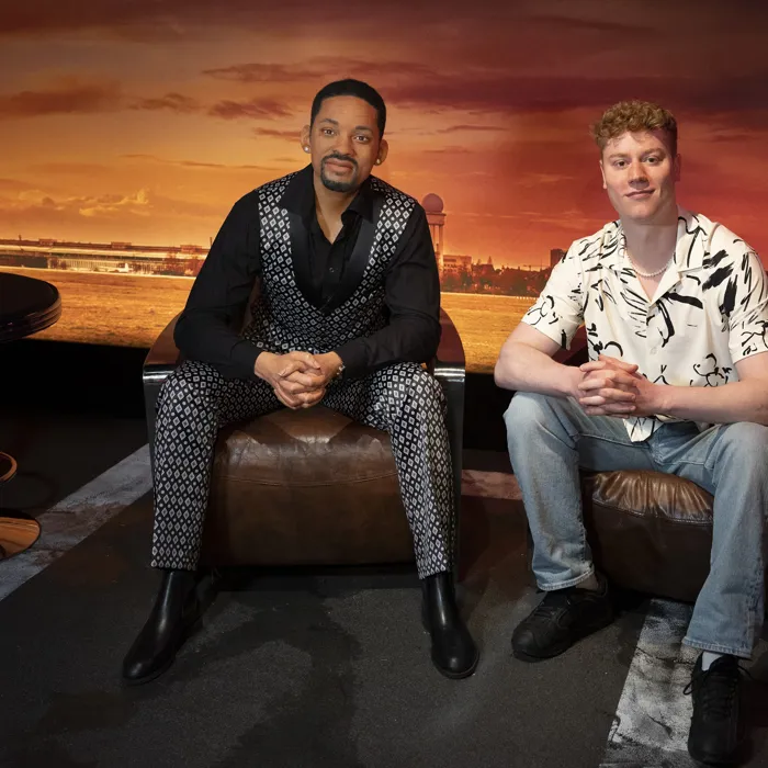 Will Smith feiert im Madame Tussauds Berlin