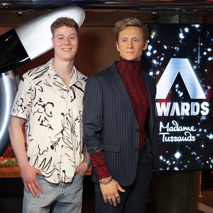 Matthias Schweighöfer im Madame Tussauds Berlin