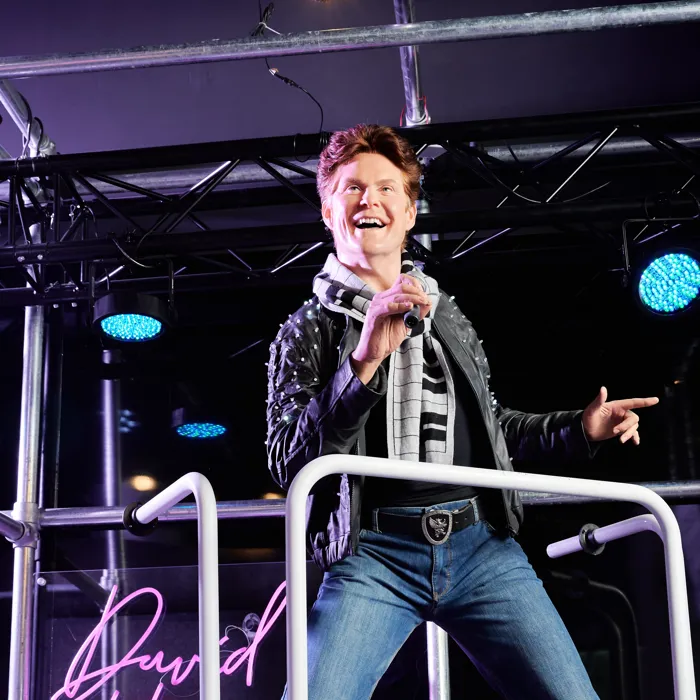 David Hasselhoff im Madame Tussauds Berlin