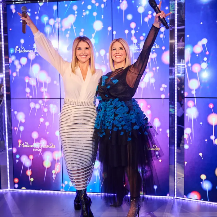Beatrice Egli im Madame Tussauds Berlin