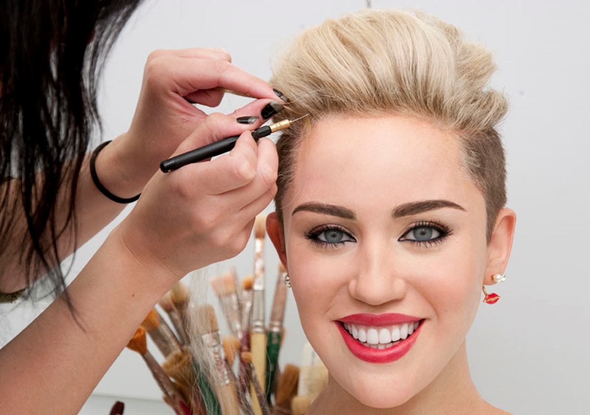 Singer Miley Cyrus Madame Tussauds Berlin