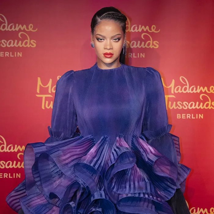 Die Wachsfigur von US-Superstar Rihanna im Madame Tussauds Berlin