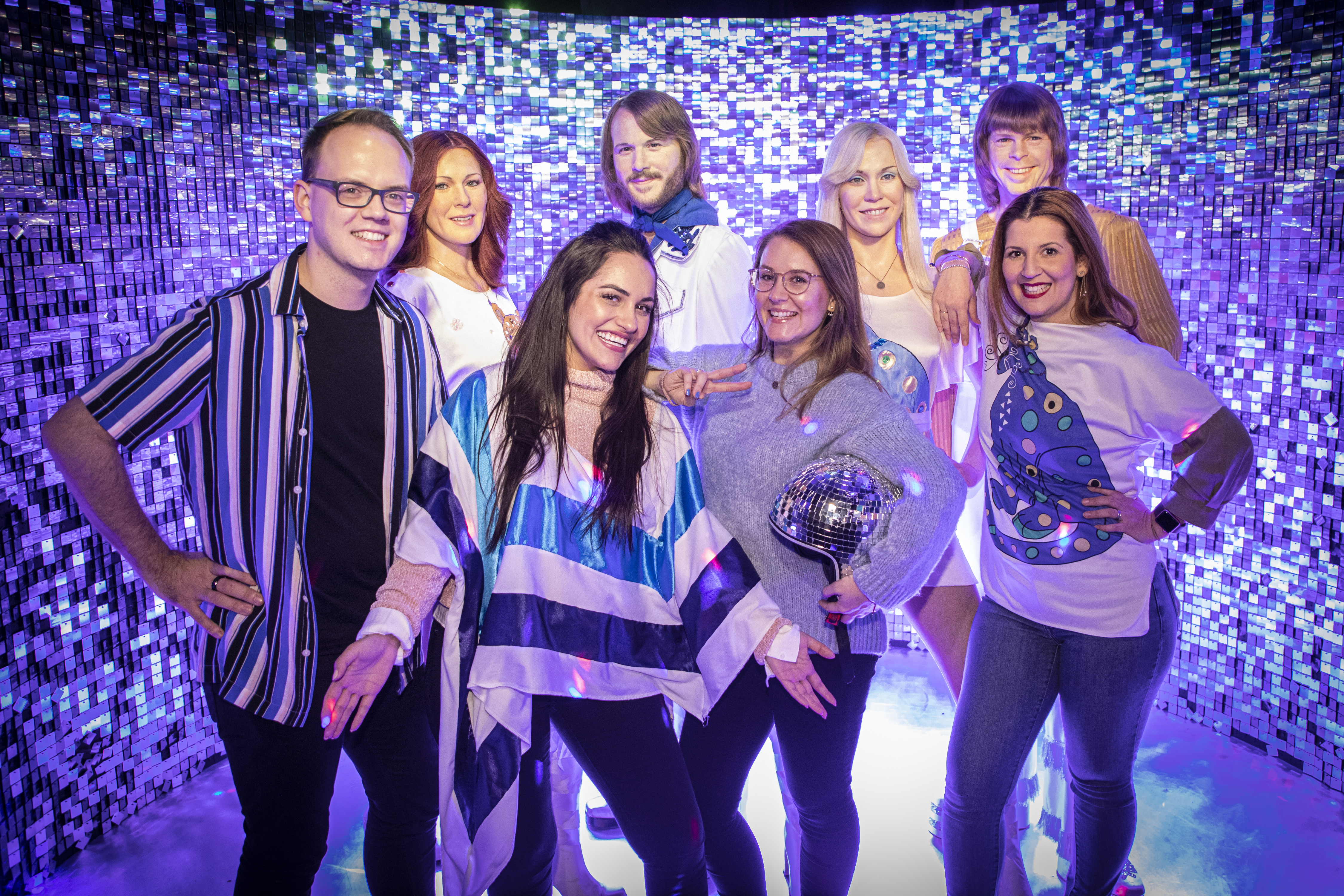 Triff die Kultband ABBA im Madame Tussauds Berlin