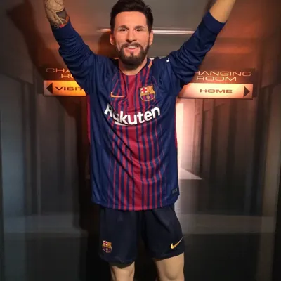 Football Player Lionel Messi Madame Tussauds Berlin