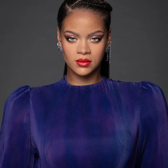 Die Wachsfigur von Rihanna im Madame Tussauds Berlin.
