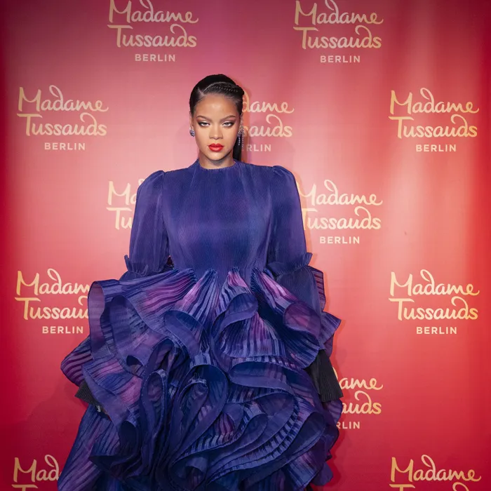 Die Wachsfigur von US-Superstar Rihanna im Madame Tussauds Berlin