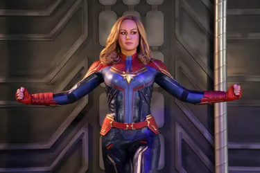 Captain Marvel Wax Figure at Madame Tussauds Blackpool