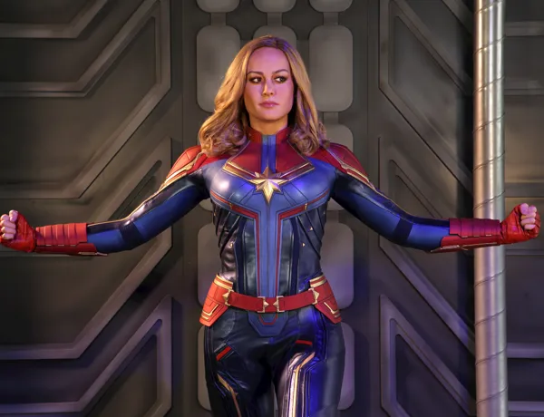 Captain Marvel Wax Figure at Madame Tussauds Blackpool