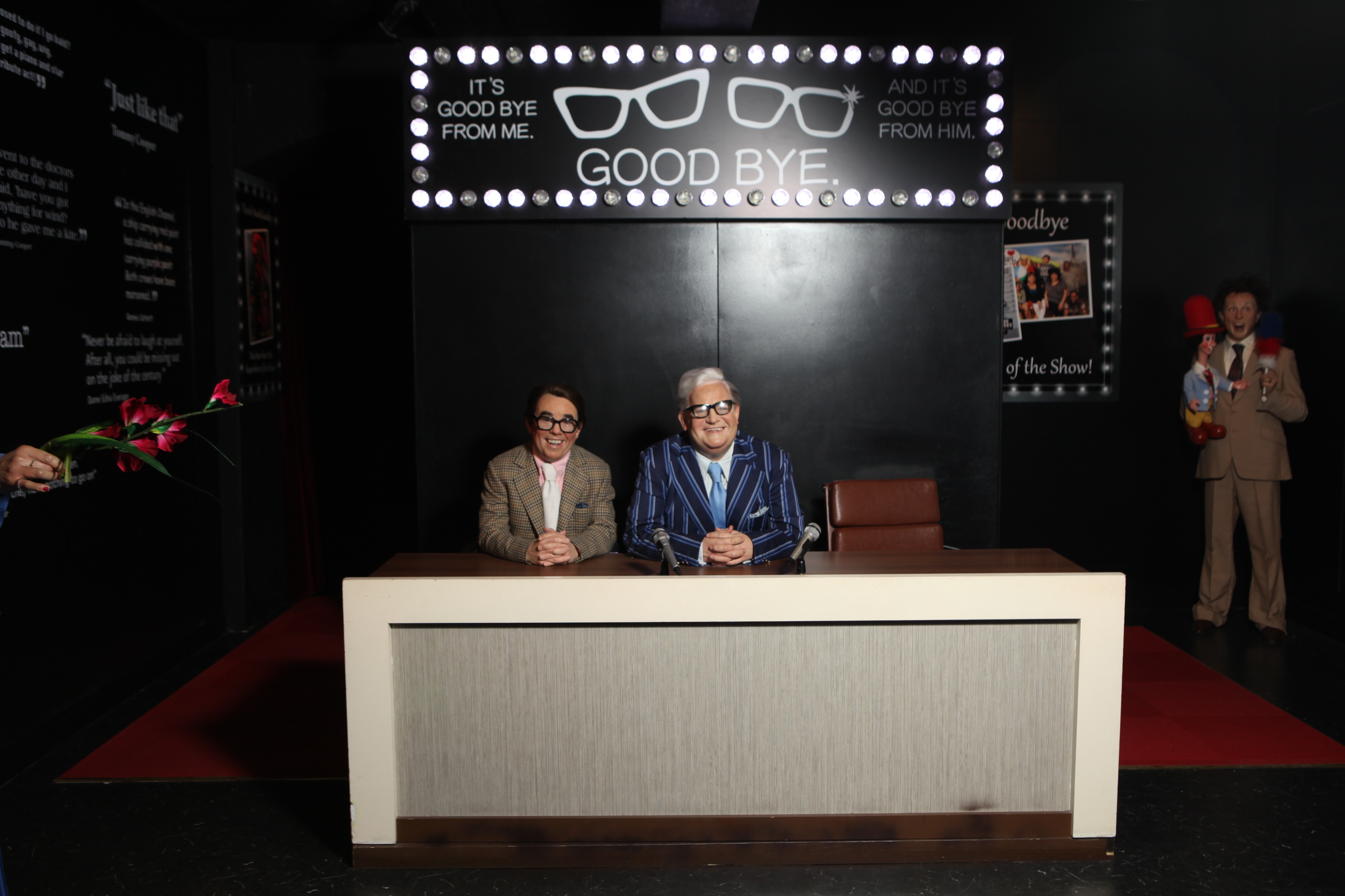 The Two Ronnie's Wax figure at Madame Tussauds Blackpool