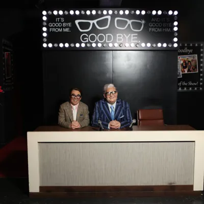 The Two Ronnie's Wax figure at Madame Tussauds Blackpool