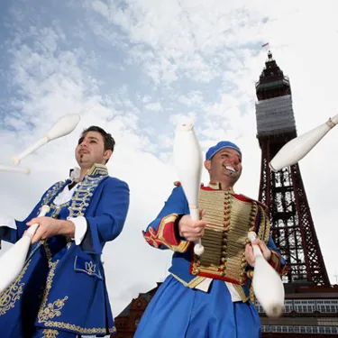 Blackpool Tower Attraction Circus