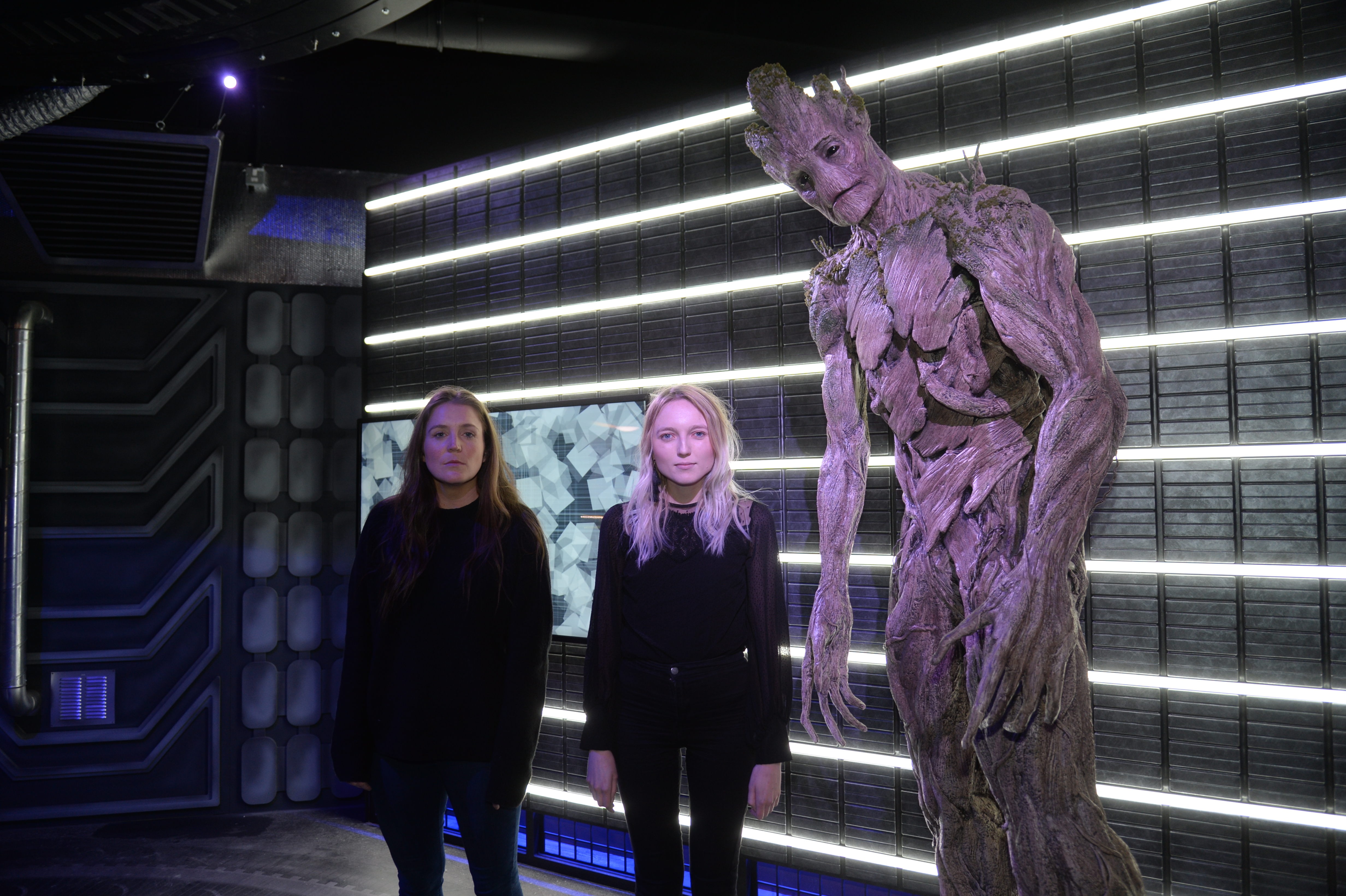 Groot from Guardians of the Galaxy figure at Madame Tussauds Blackpool