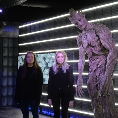 Groot from Guardians of the Galaxy figure at Madame Tussauds Blackpool
