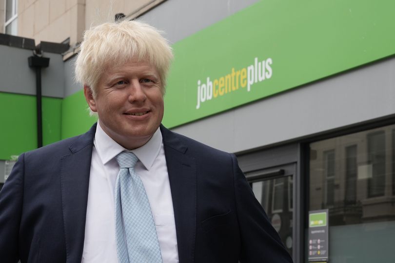 0 Boris Johnson Waxwork Seeks Work At Blackpool Jobcentre