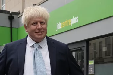 0 Boris Johnson Waxwork Seeks Work At Blackpool Jobcentre