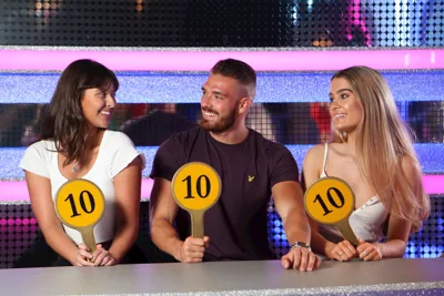 Guests voting on the Strictly Come Dancing set zone at Madame Tussauds Blackpool