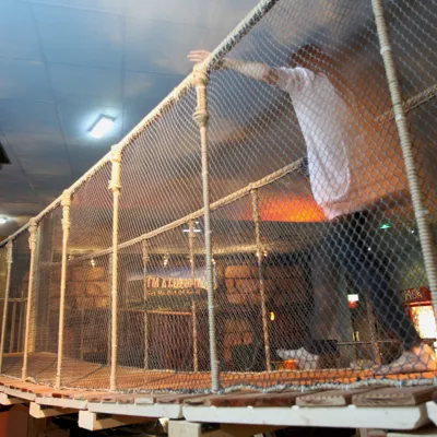 Rope Bridge at Madame Tussauds Blackpool