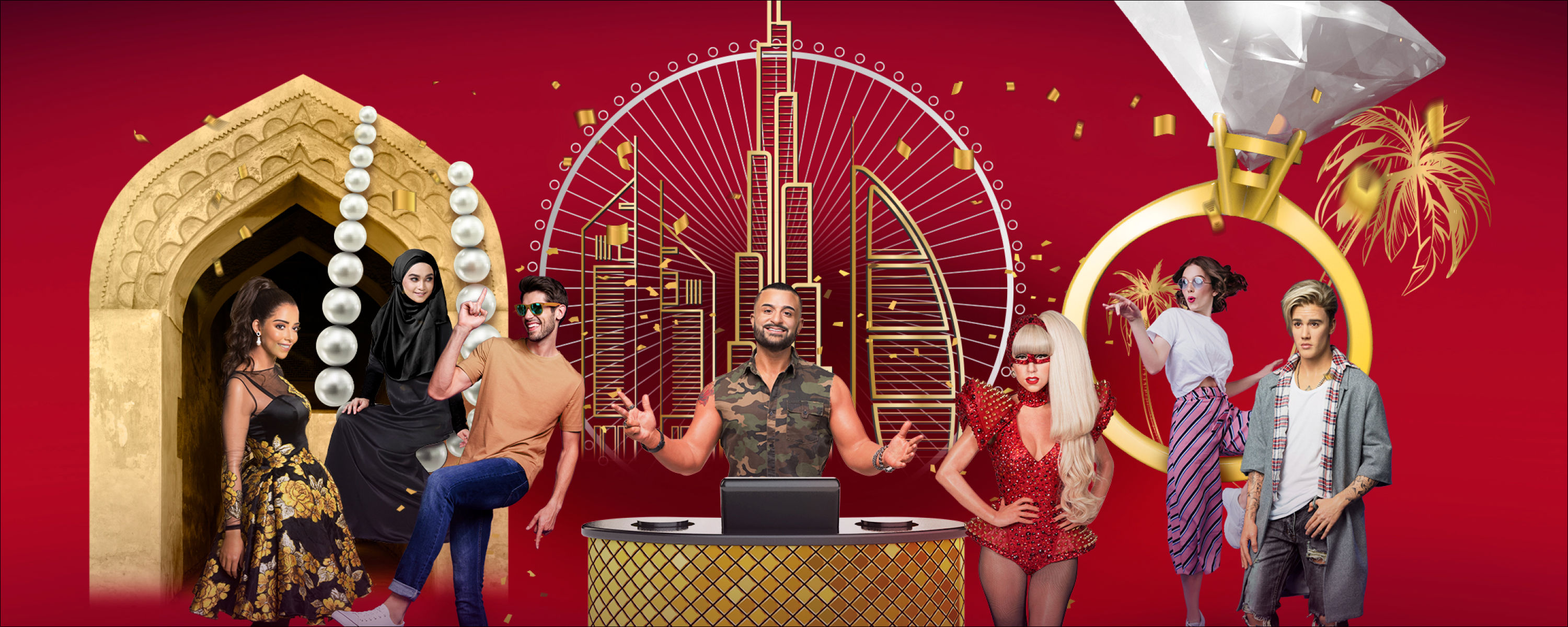 Madame Tussauds Dubai, Dubai Marina & JBR