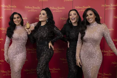 Huda And Mona Kattan Madame Tussauds Dubai Wax Figure Reveal Ii