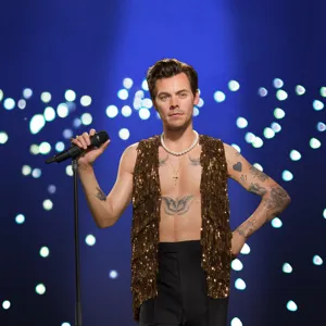 Harry Styles Wax Figure at Madame Tussauds Hollywood