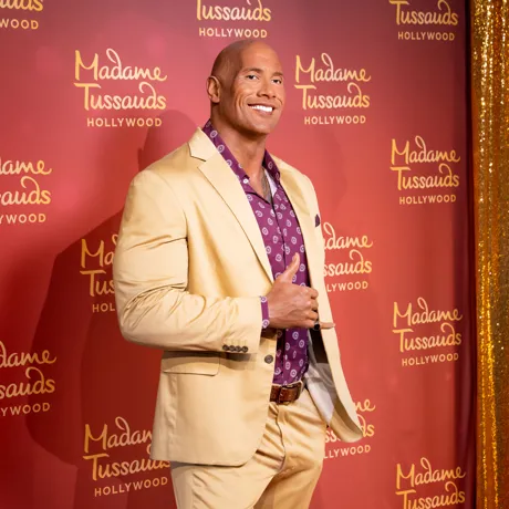 Dwayne "The Rock" Johnson Wax Figure | Madame Tussauds Hollywood