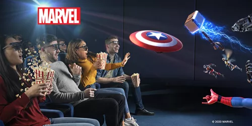 MARVEL Universe 4D Movie at Madame Tussauds Hollywood