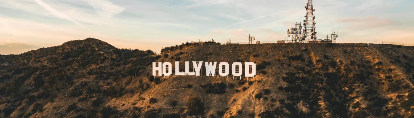 Image of the famous Hollywood Sign
