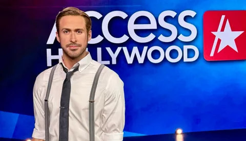 Ryan Gosling's wax figure at Madame Tussauds Hollywood