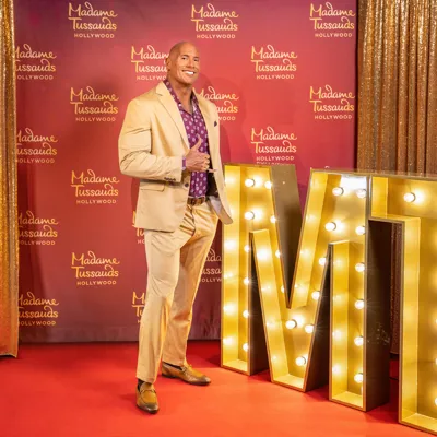 Dwayne "The Rock" Johnson Wax Figure | Madame Tussauds Hollywood