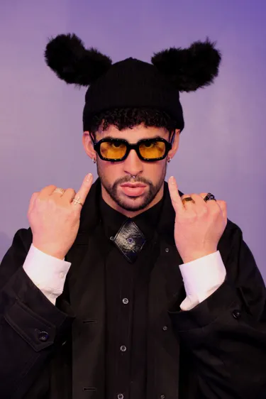 New Bad Bunny Wax Figure at Madame Tussauds Hollywood