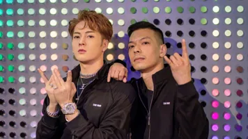 Posed with Jackson Wang wax figure in Madame Tussauds Hong Kong