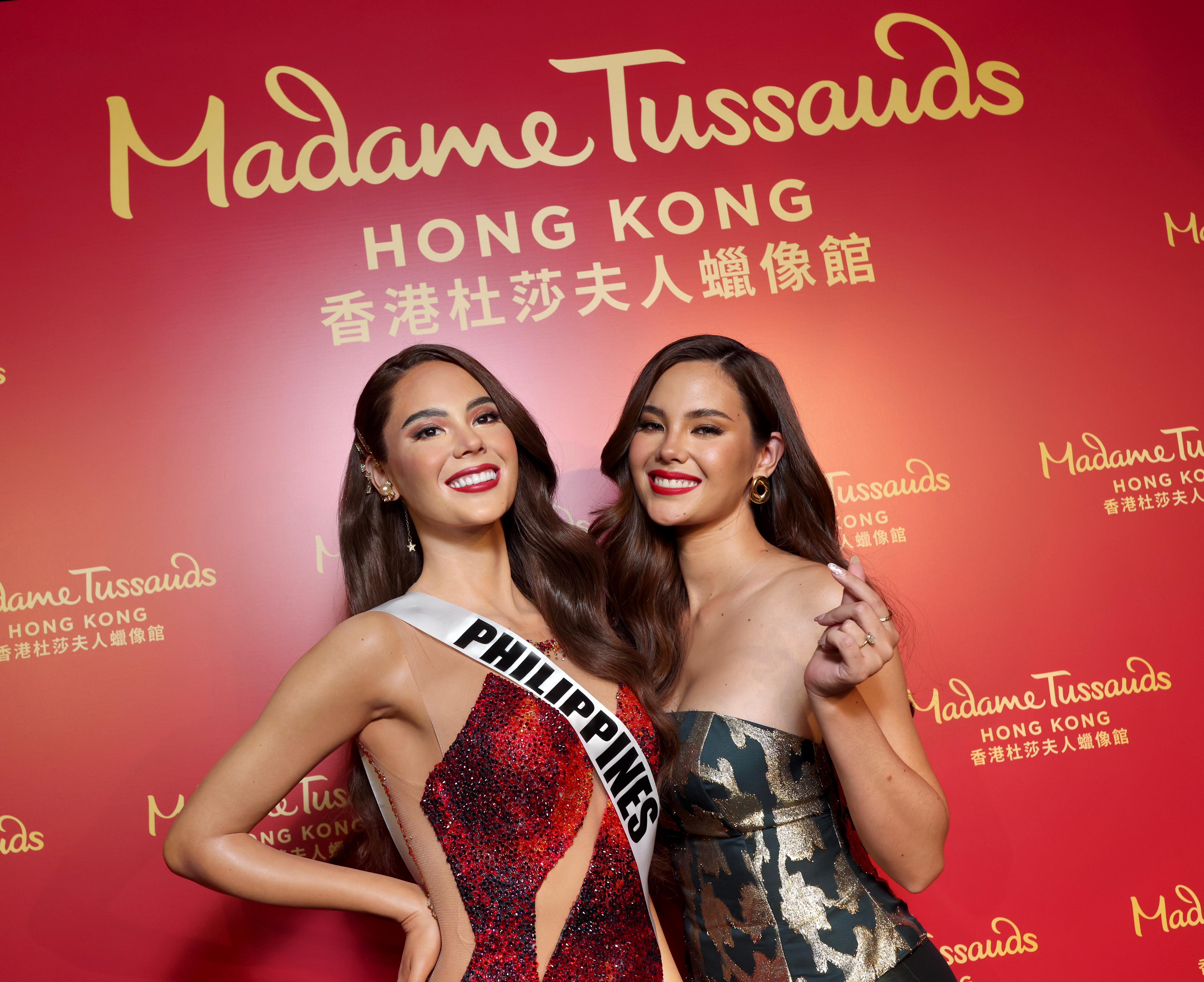 Catrina Gray visited Madame Tussauds Hong Kong on 1 September 2023. 