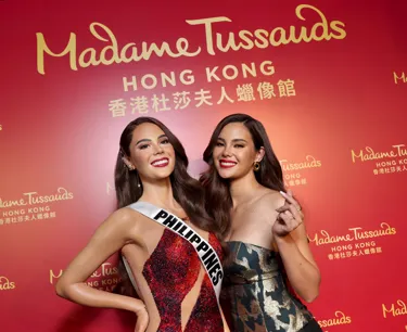 Catrina Gray visited Madame Tussauds Hong Kong on 1 September 2023.