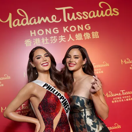 Catrina Gray visited Madame Tussauds Hong Kong on 1 September 2023.