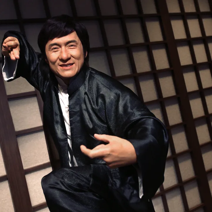 Jackie Chan S Figure At Madame Tussauds Hong Kong