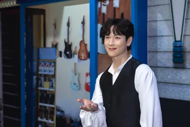 Yim Si Wan in Madame Tussauds Hong Kong.