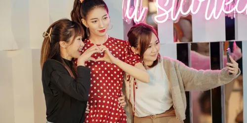 Snap a selfie with Korean sweetheart Suzy Bae.
