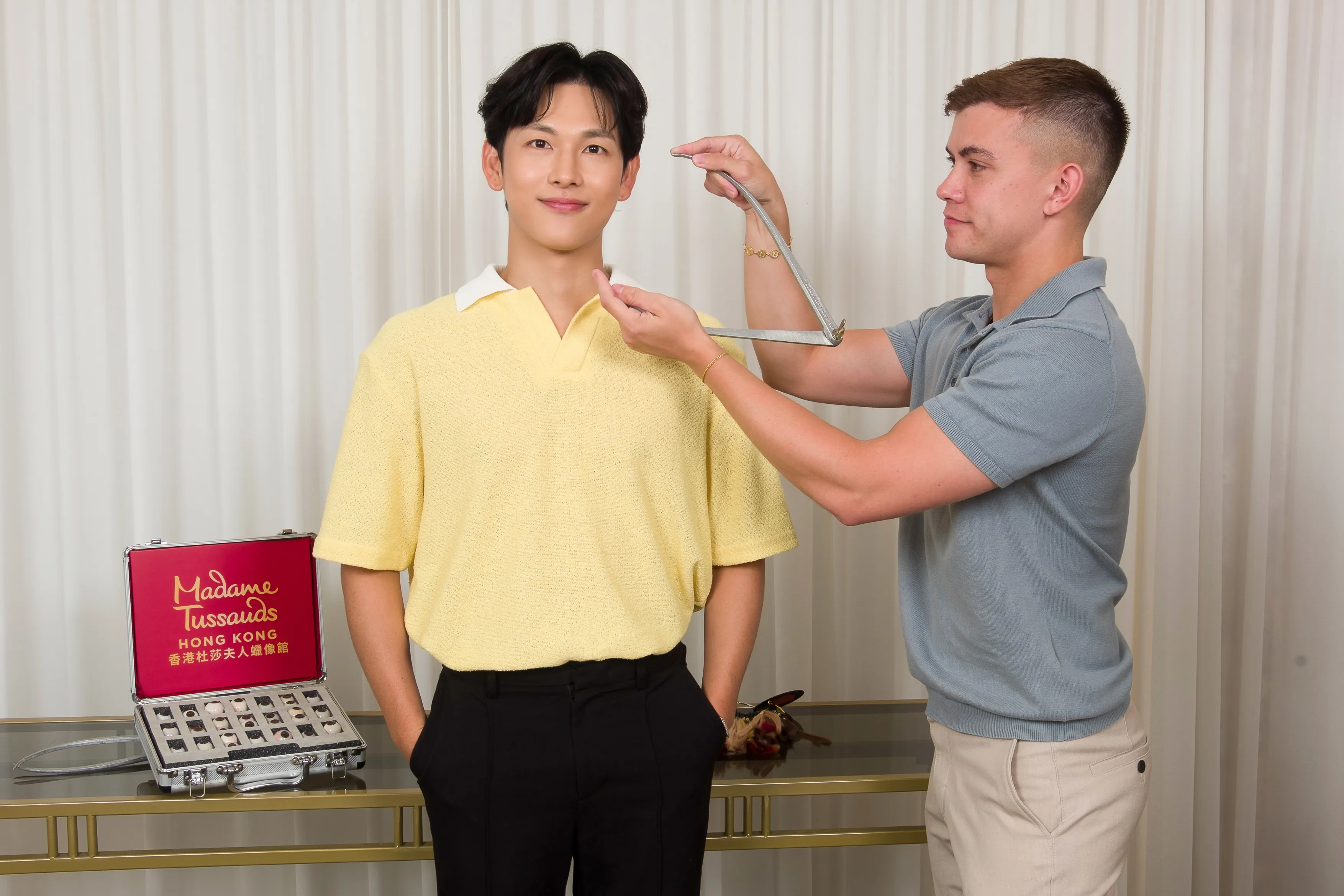 Korean Wave Hits Hong Kong World's First Yim Siwan Wax Figure Set to Make a Splash