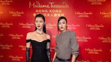 Fashion Icon Liu Wen Radiates Brilliance at Madame Tussauds Hong Kong Unveiling Event