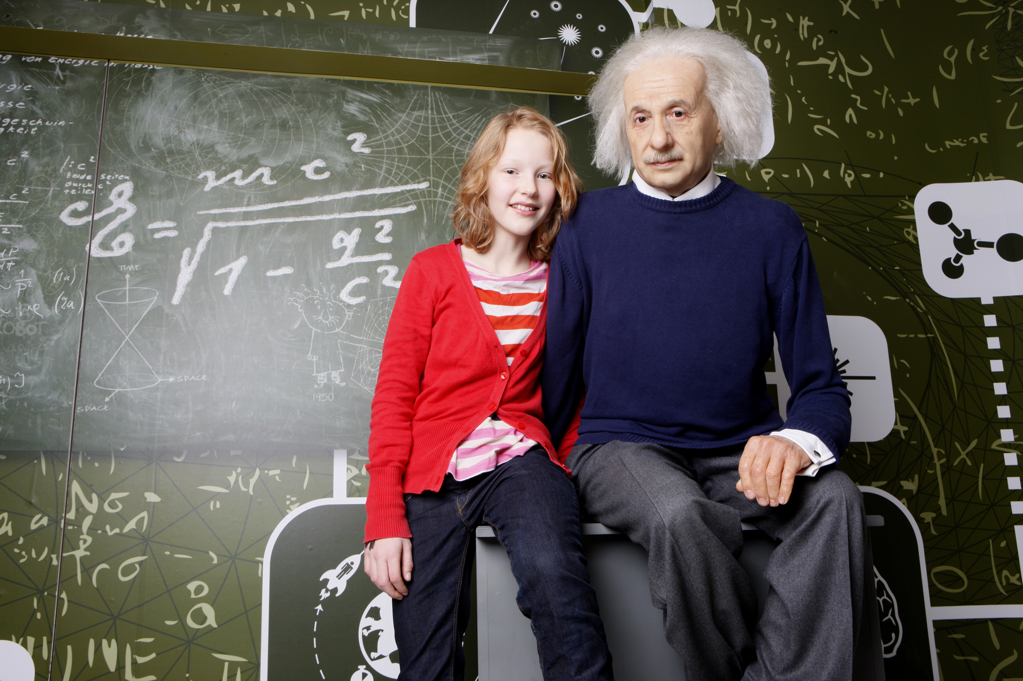 MT Albert Einstein Interactive Photo