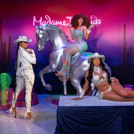 Megan Thee Stallion Wax Figure Madame Tussauds Las Vegas