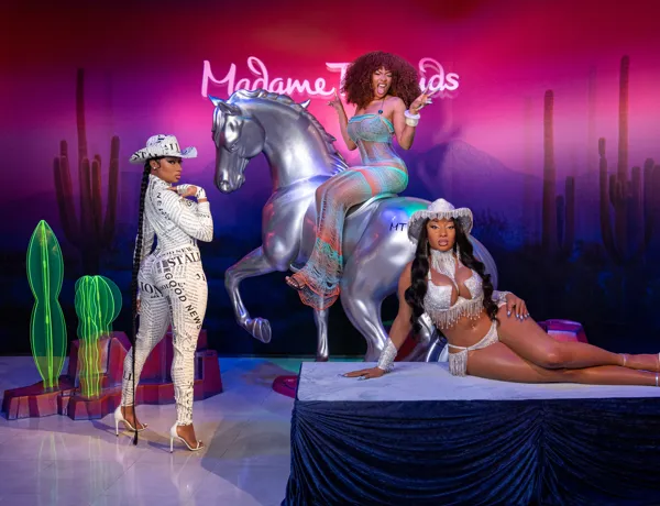 Megan Thee Stallion Wax Figure Madame Tussauds Las Vegas