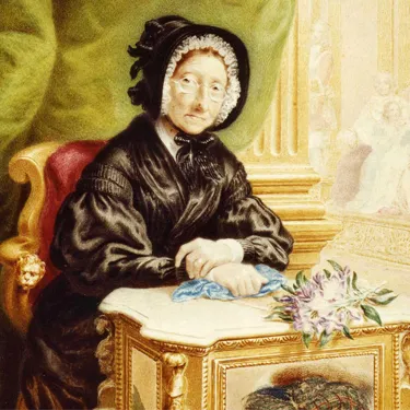 Portrait of Marie Tussaud - founder of Madame Tussauds