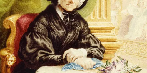 Portrait of Marie Tussaud - founder of Madame Tussauds