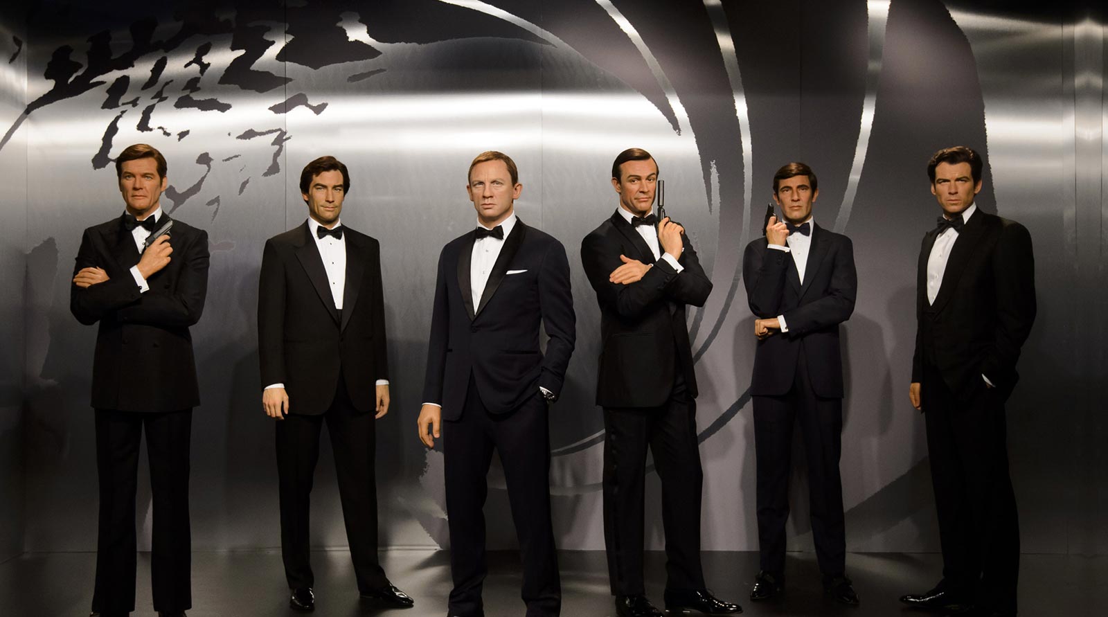 Six James Bond heroes
